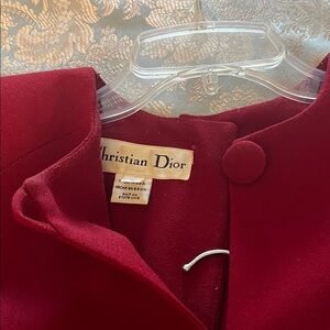 Dior Women's Rich Red Blazer